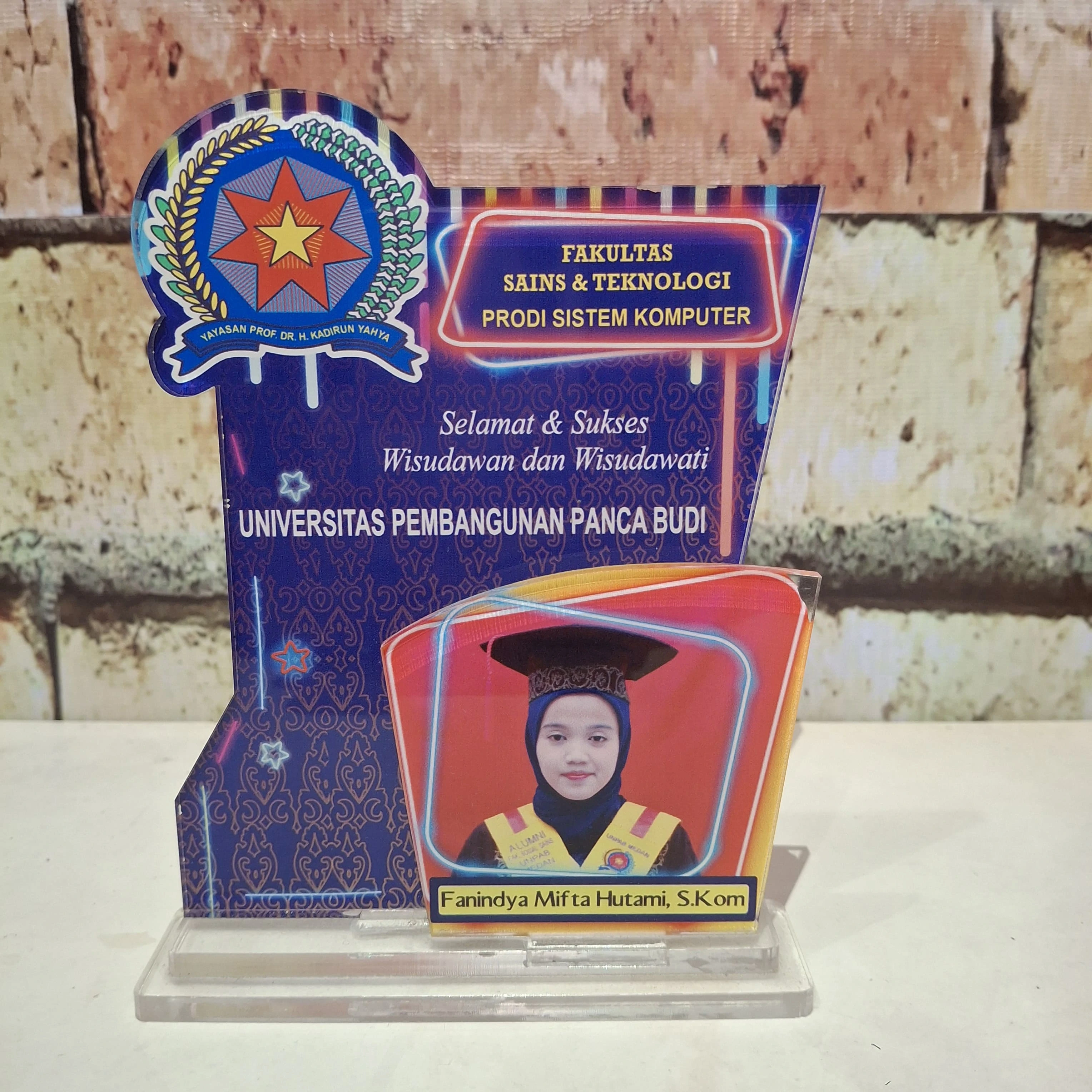 Graduation Plaque